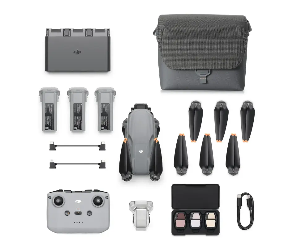 DJI Air 3S Fly More Combo (DJI RC-N3) (DJI Türkiye Karacasulu Garantili)