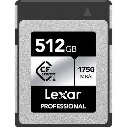 Lexar 512GB Silver 1750MB/s CFexpress Type-B Hafıza Kartı