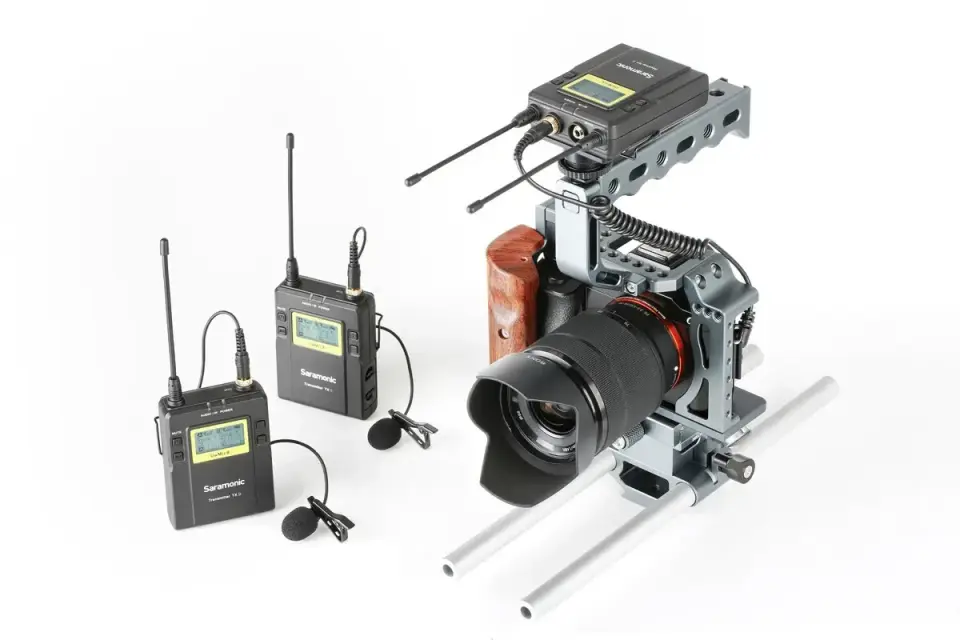 Saramonic UwMic9 (TX9 TX9 RX9) Kablosuz Yaka Mikrofonu