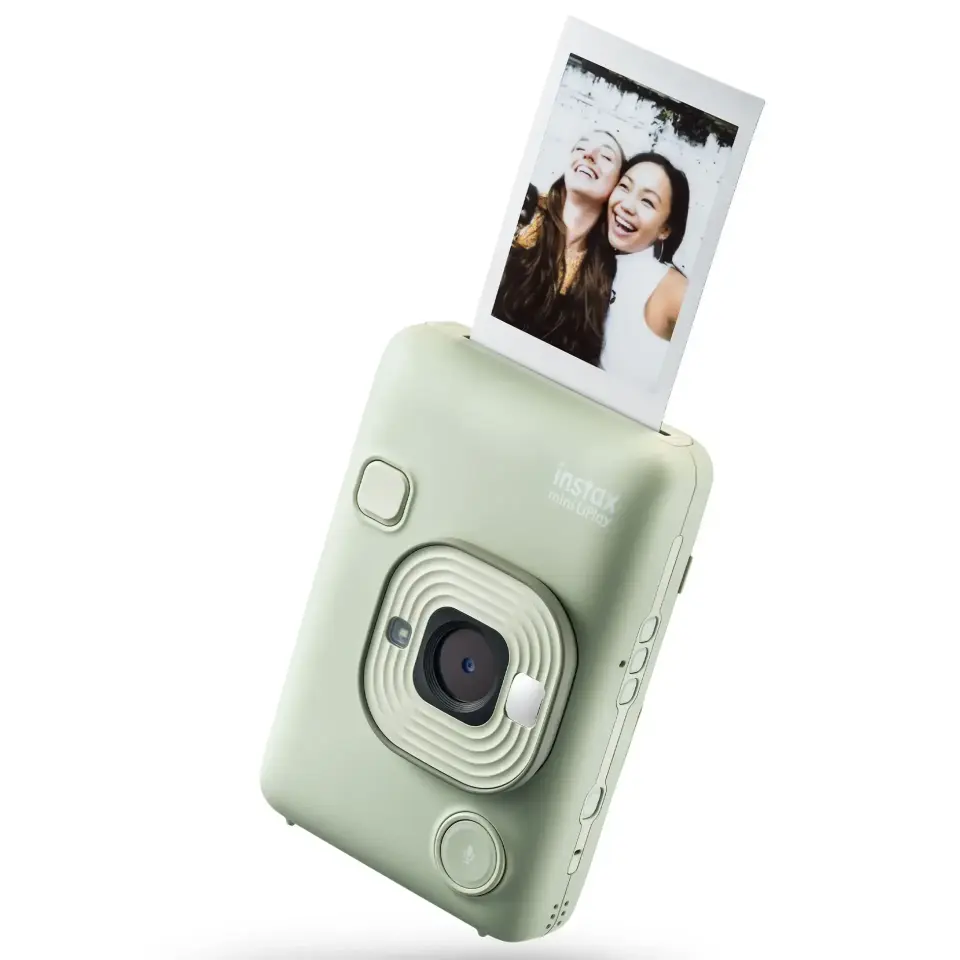 Instax Mini LiPlay Fotoğraf Makinesi Matcha Green + 20'li Film Set