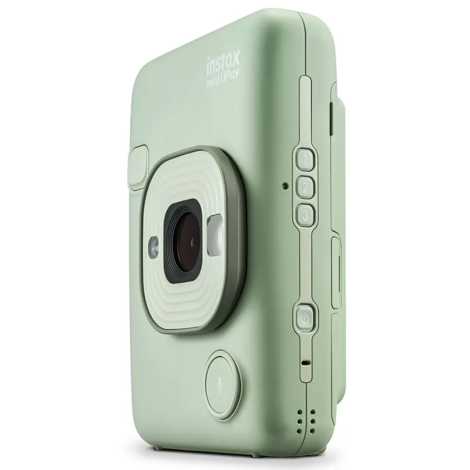 Instax Mini LiPlay Fotoğraf Makinesi Matcha Green + 20'li Film Set