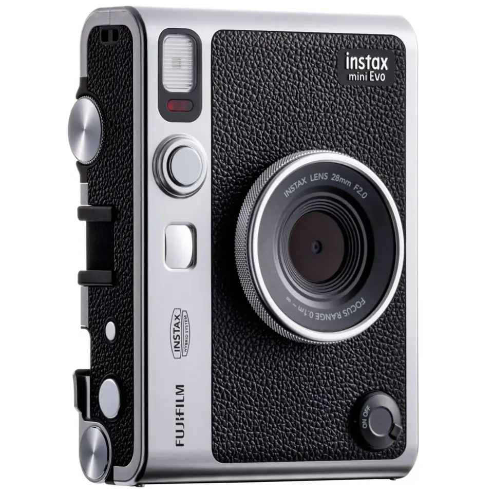 Instax Mini Evo Fotoğraf Makinesi Siyah + 20'li Film
