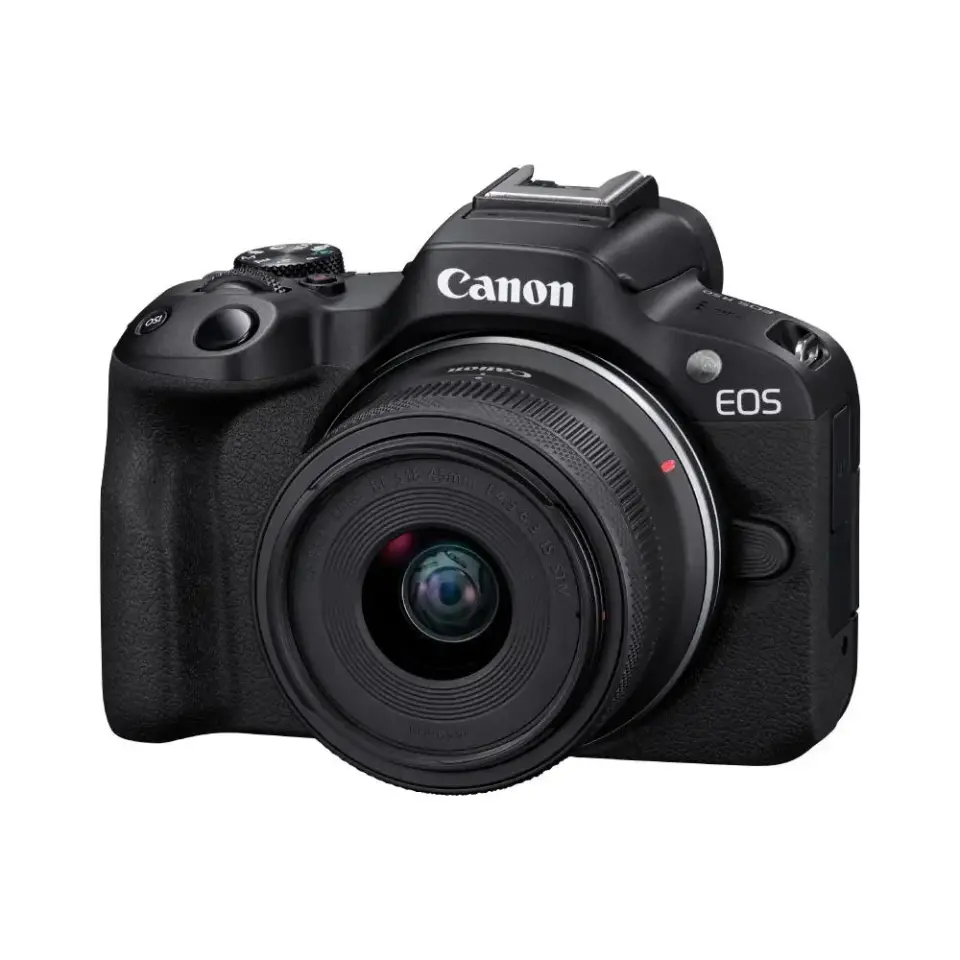 Canon EOS R50 + RF-S 18-45mm f4.5-6.3 IS STM Content Creator Kit
