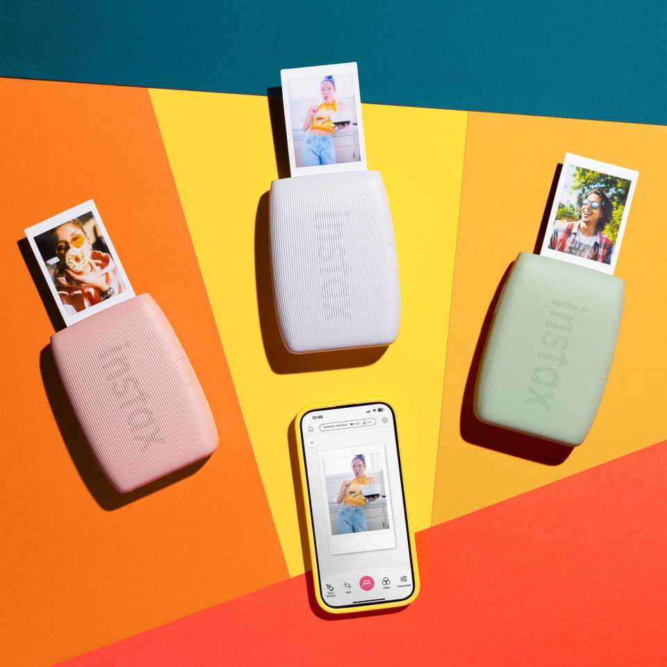 Instax Mini Link 3 Akıllı Telefon Yazıcısı Pembe + 20'li Film