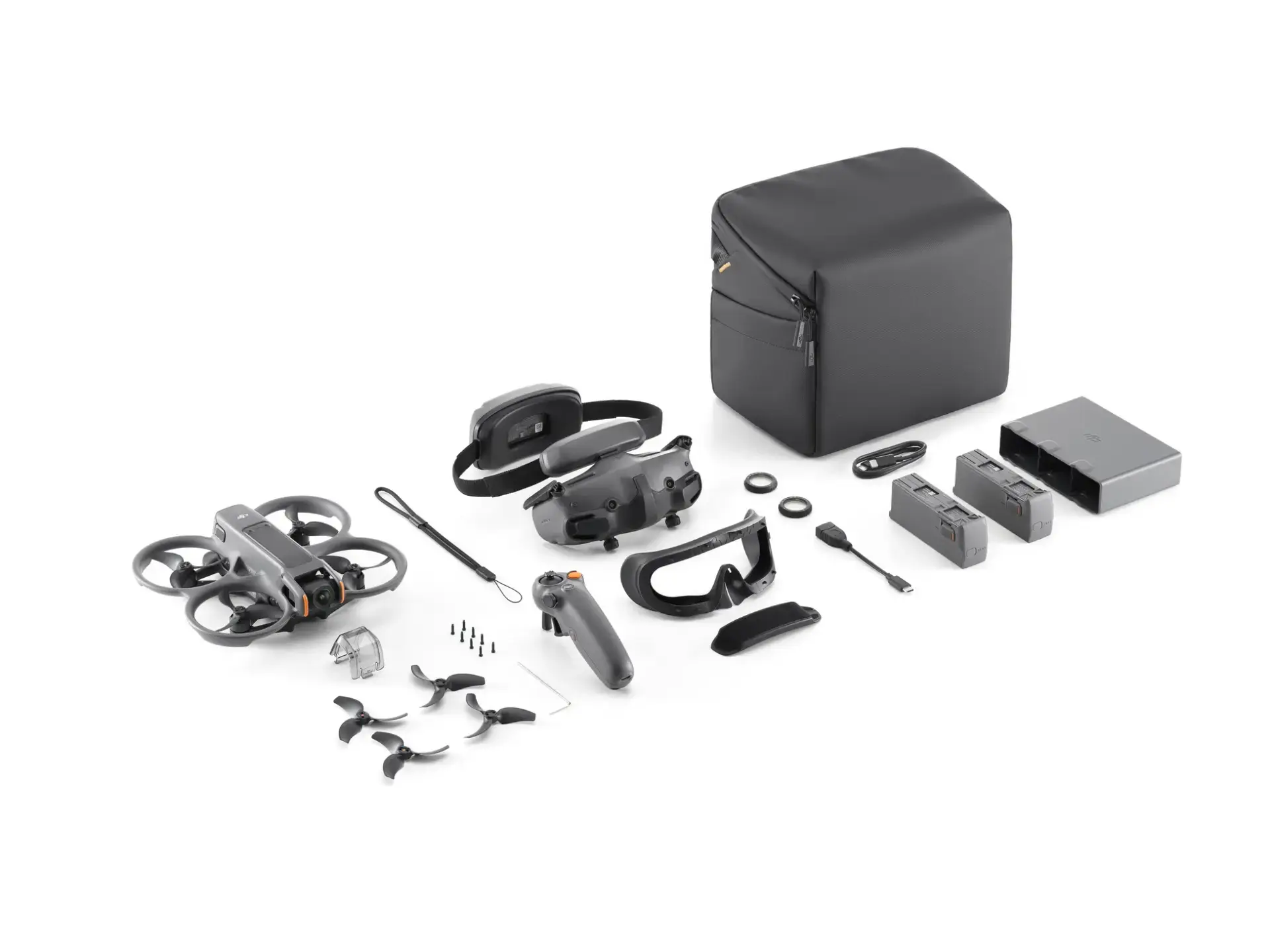 DJI Avata 2 Fly More Combo (Üç Batarya) (DJI Türkiye Karacasulu Garantili)