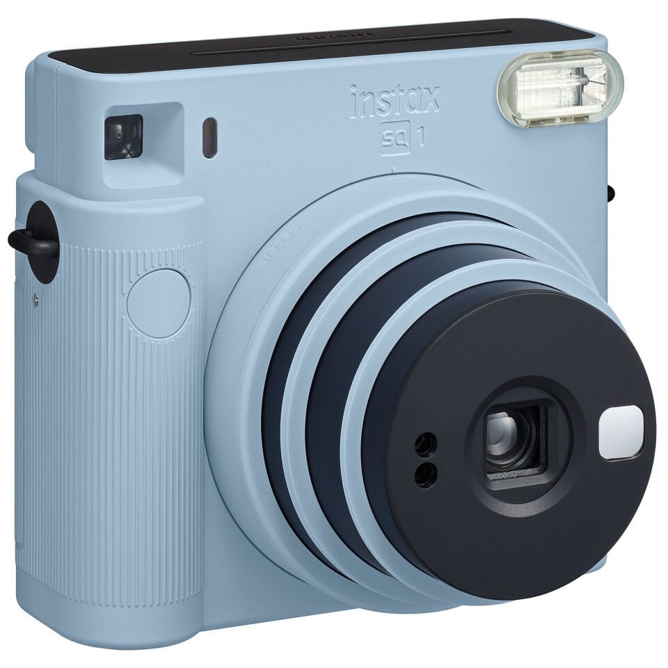 Instax Square SQ1 Fotoğraf Makinesi Mavi ve 20'li Film