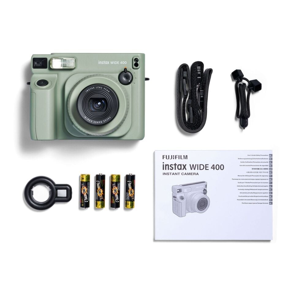 Instax Wide 400 Yeşil Fotoğraf Makinesi