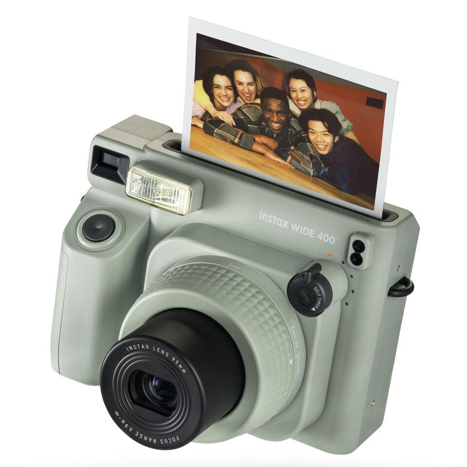 Instax Wide 400 Yeşil Fotoğraf Makinesi ve 20'li Film