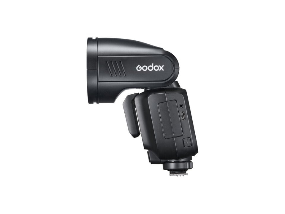 Godox V100 Canon Uyumlu Yuvarlak Kafa Flaş
