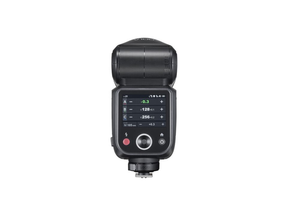 Godox V100 Canon Uyumlu Yuvarlak Kafa Flaş