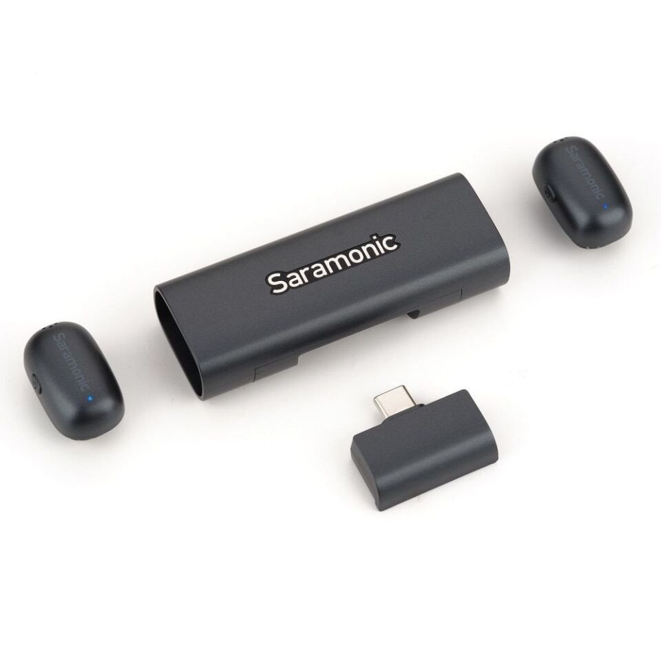 Saramonic Air SE Type-C 2 Kişilik Kablosuz Yaka ve El Mikrofonu