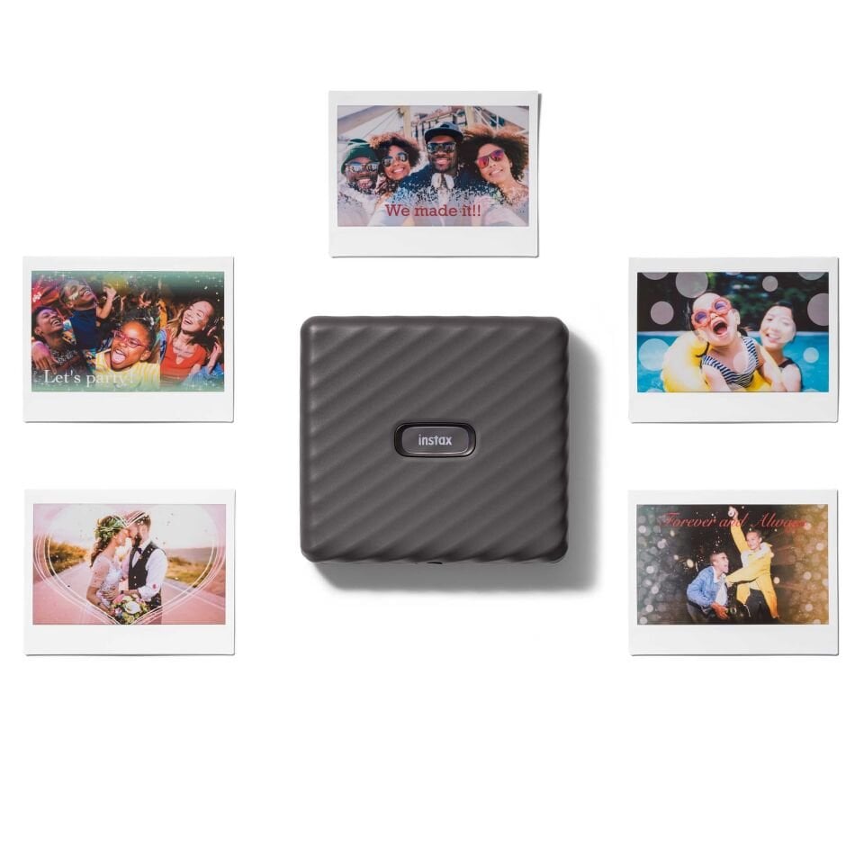 Instax Wide Link Akıllı Telefon Yazıcısı Gri ve 20'li Film