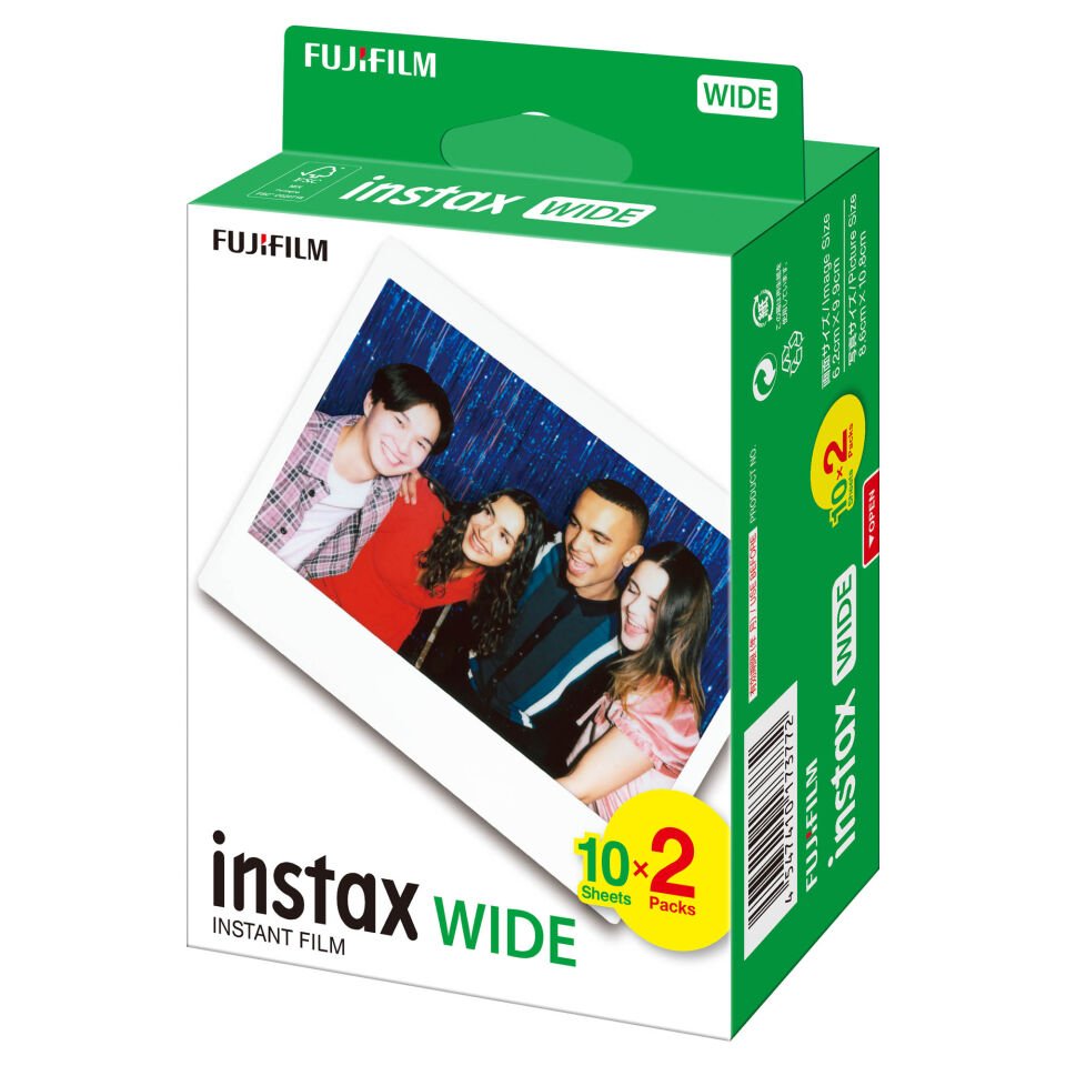 Instax Wide Link Akıllı Telefon Yazıcısı Beyaz ve 20'li Film