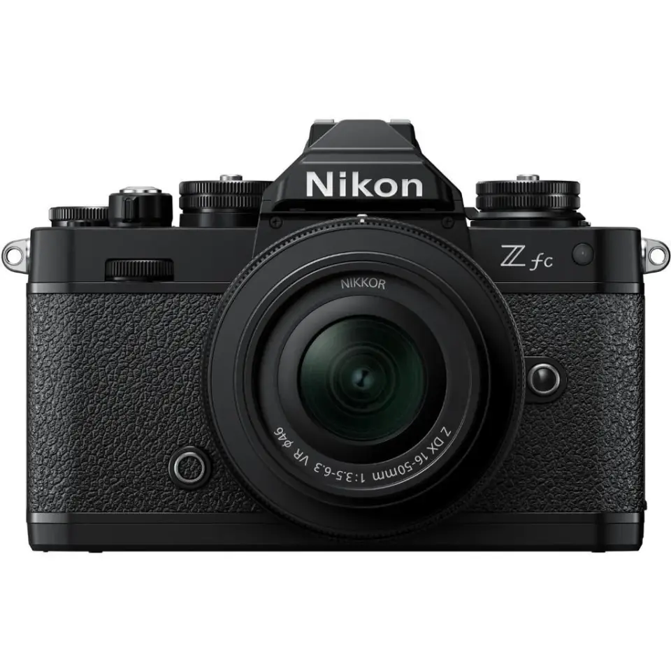 Nikon Z fc Aynasız Fotoğraf Makinesi 16-50mm Lens Kit (Siyah)