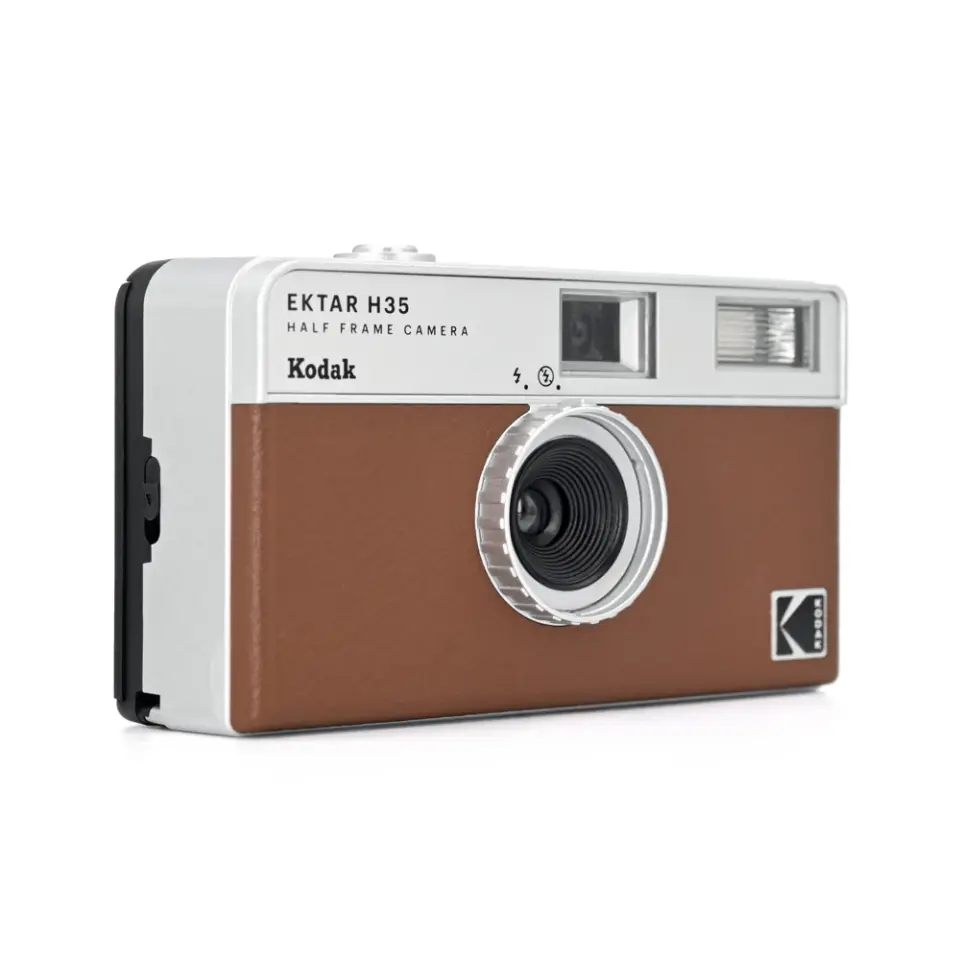 Kodak Ektar H35 135mm Filmli Fotoğraf Makinesi + Kodak Ultramax 24 Poz Film (Kahverengi)