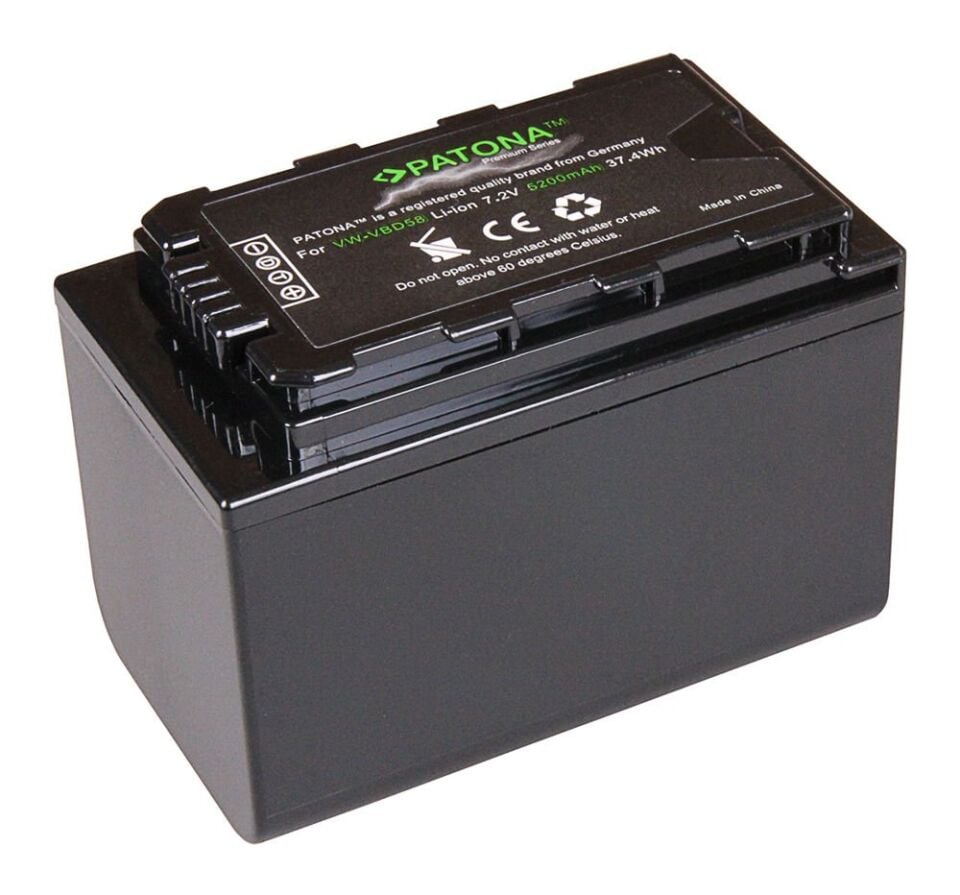 Patona 1230 Premium Batarya Panasonic VW-VBD58
