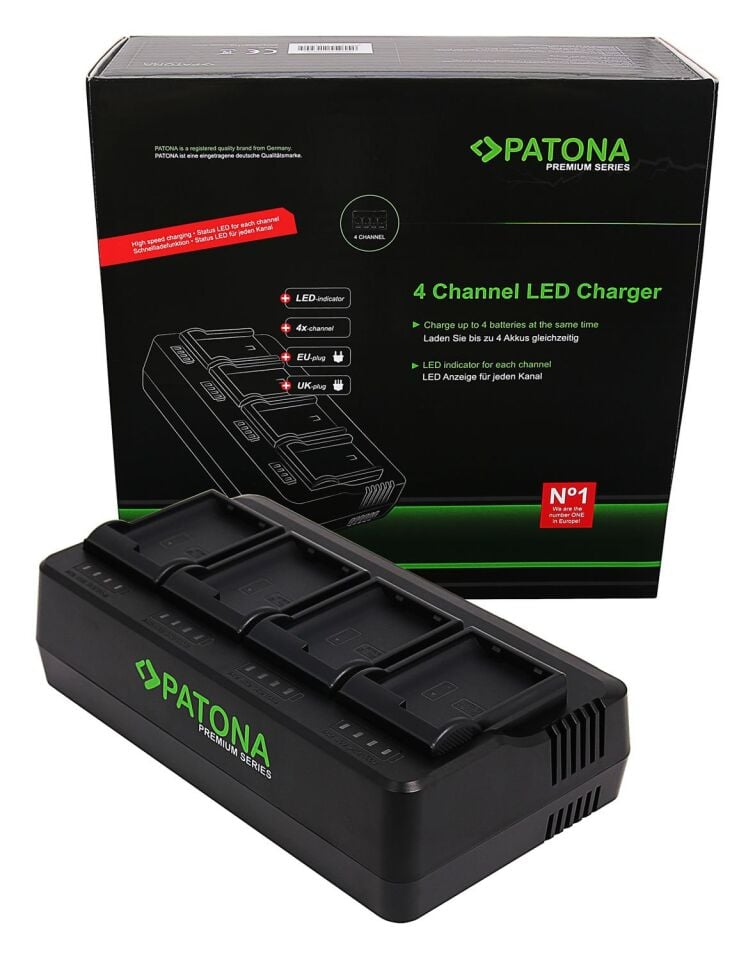Patona 1688 / 1702 Plate En-El15  Battery