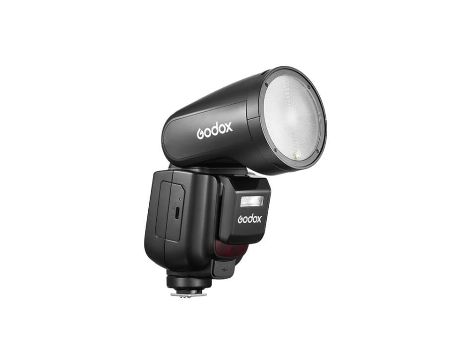 Godox V1Pro Canon Uyumlu Yuvarlak Kafa Flaş